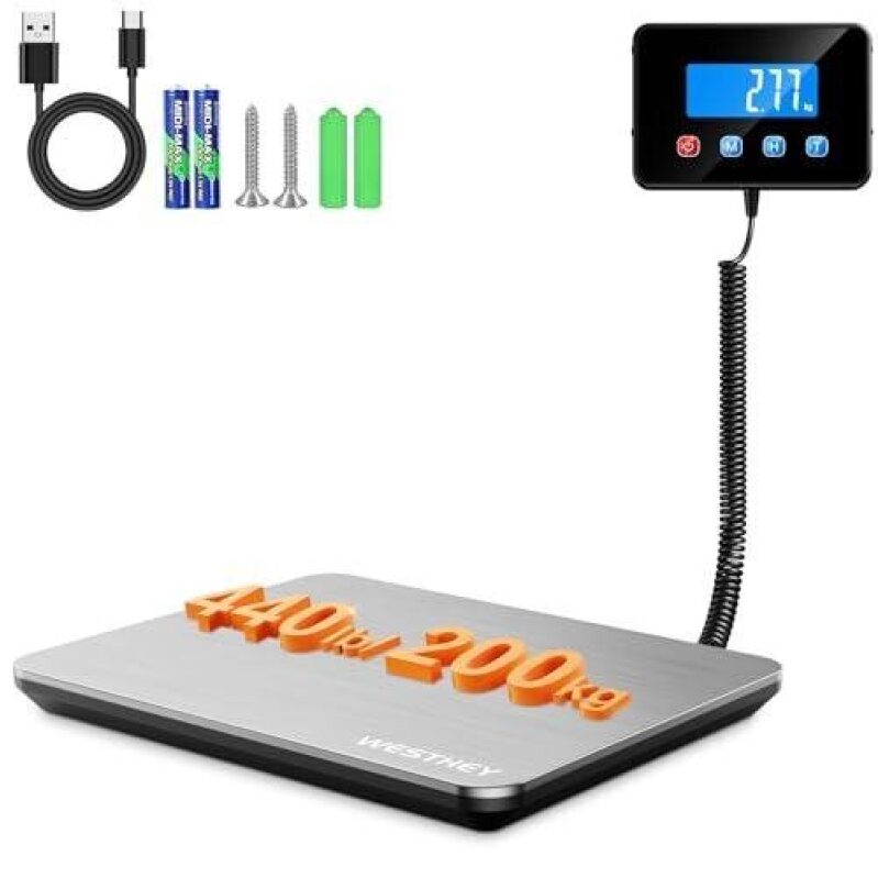 High Precision Digital Scale with USB Charging - 50% Discount