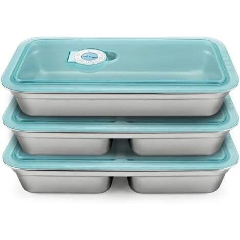 Leak-Proof Stainless Steel Bento Box Set - 50% OFF