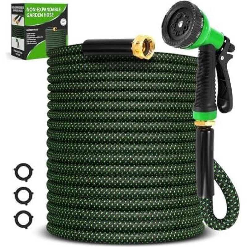 50ft Expandable Garden Hose with 10 Function Nozzle - 70% OFF