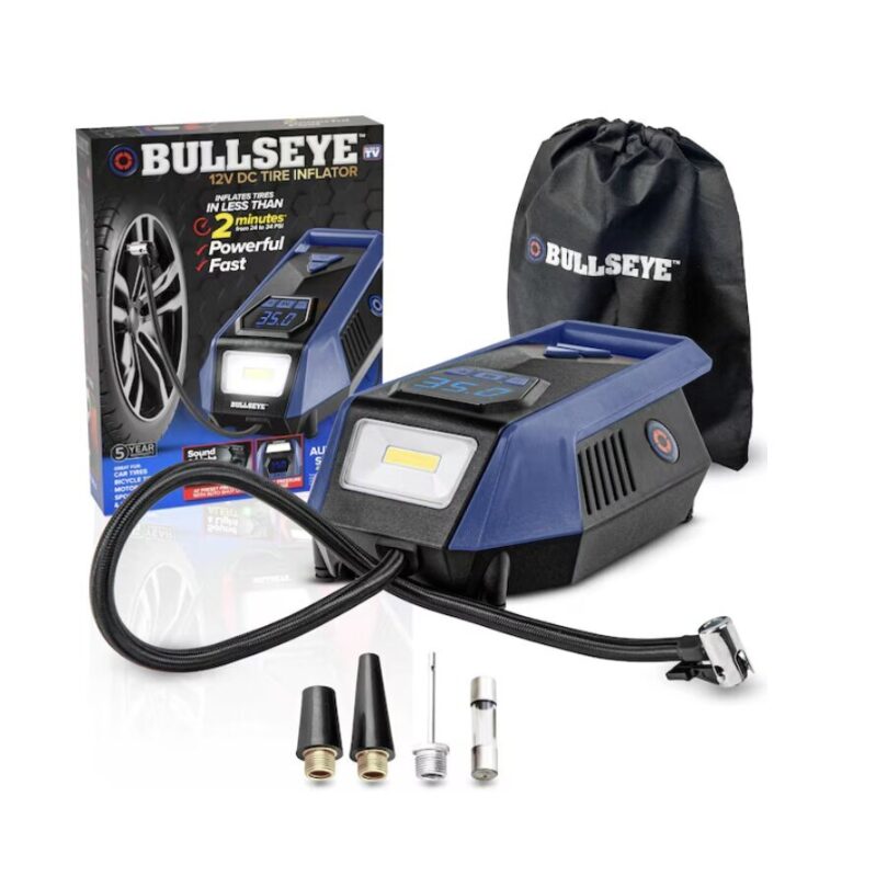 Grab the Bullseye 12V DC Tire Inflator for a Steal at $39.99 Today Only!