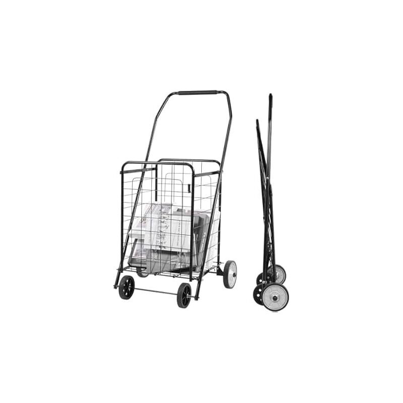 Elevon Foldable Shopping Cart - Durable, Lightweight, and Convenient