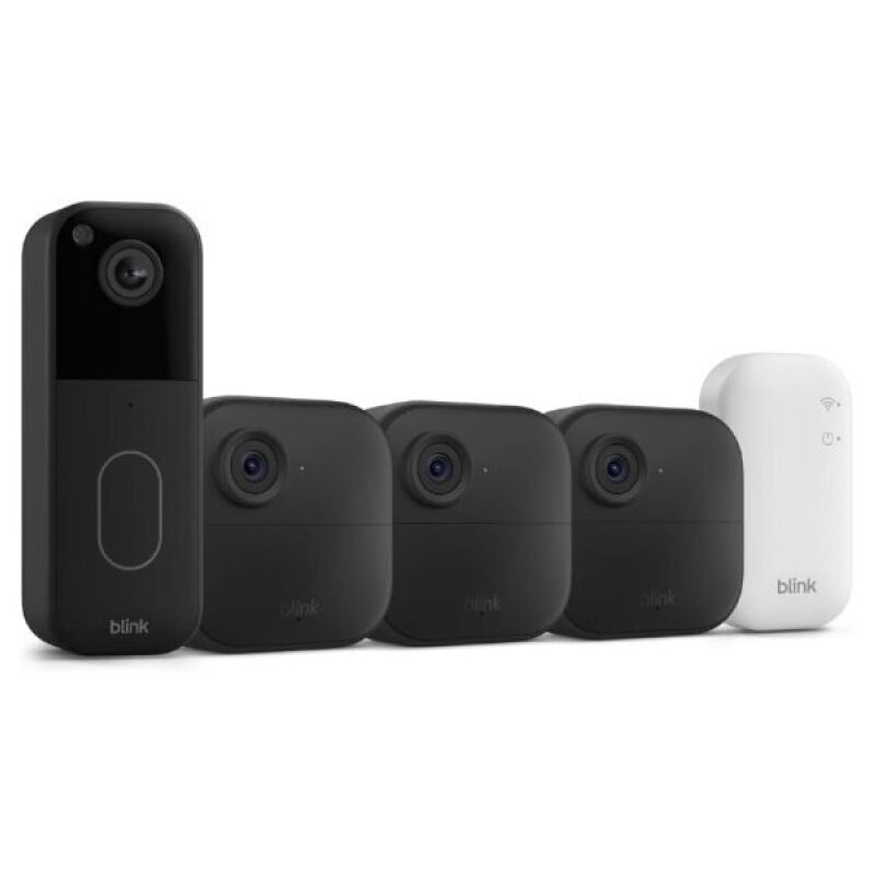 Blink Video Doorbell + Outdoor 3-Camera System: Ultimate Home Security Deal