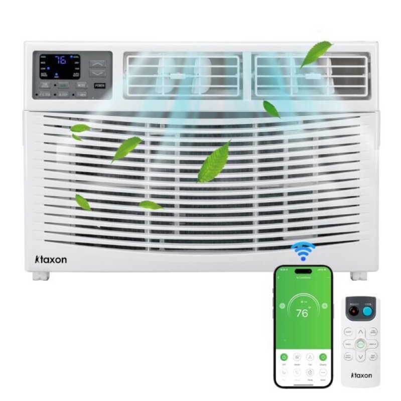 Ktaxon 12,000BTU Window Air Conditioner with Wi-Fi - Smart Cooling