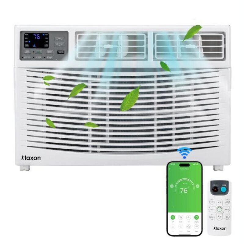 Ktaxon 12,000BTU Window Air Conditioner with Wi-Fi - Smart Cooling