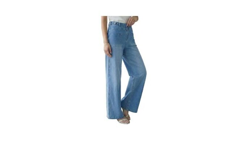 Arach&Cloz Women's Wide Leg Jeans - Fashionable, Comfortable, and Versatile