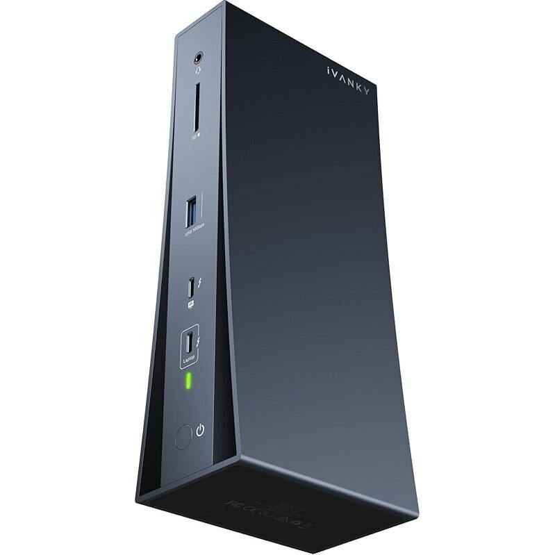 iVANKY Intel Certified Thunderbolt 5 Pro 3 Docking Station - High-Speed Data Transfer