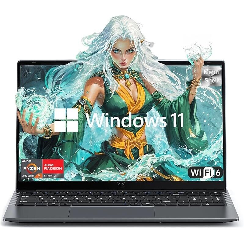 Powerful Kaigerr LX15PRO 15.6-in Gaming Laptop with Ryzen 5
