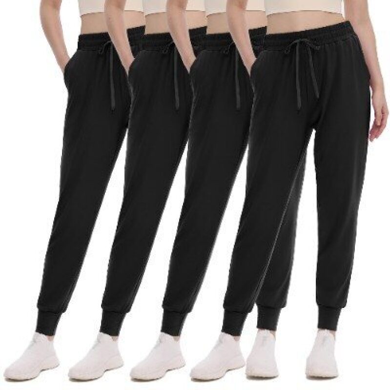 High-Quality 4-Pack Women's Joggers for Everyday Comfort