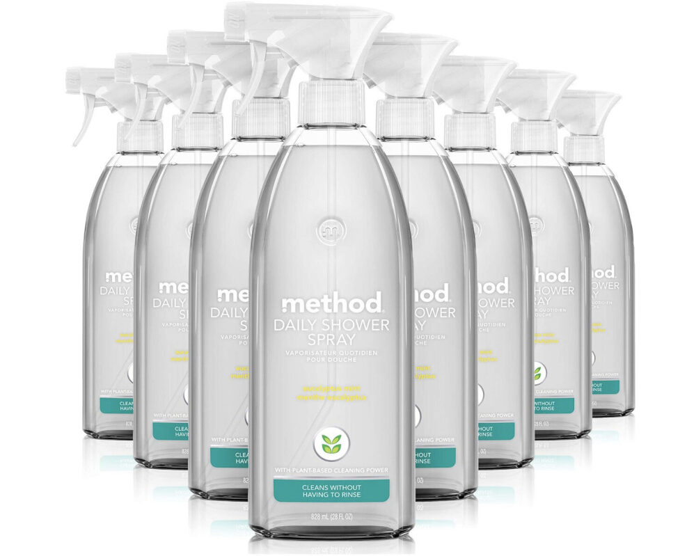 Method Daily Shower Spray - 8 Bottles for Efficient Cleaning