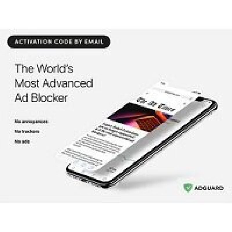 Lifetime AdGuard Family Plan Subscription for Uninterrupted Browsing