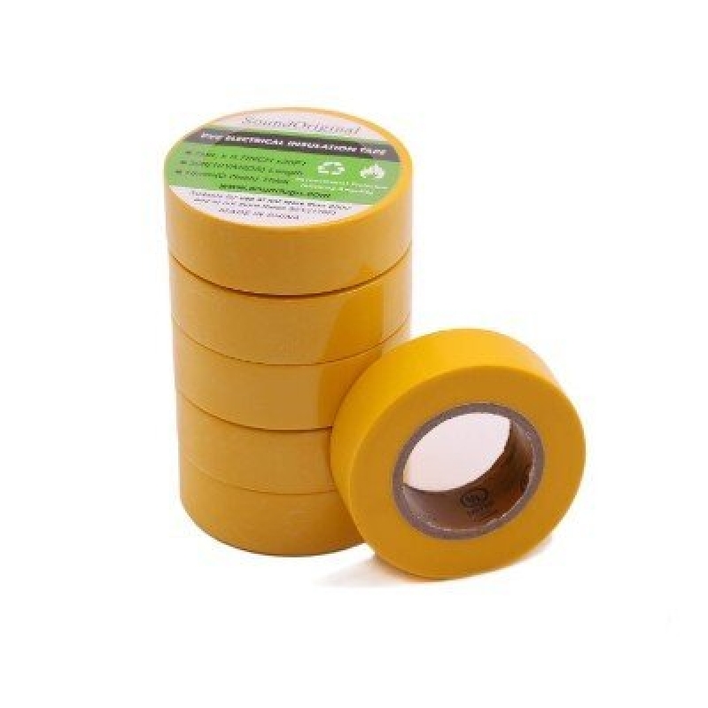 SoundOriginal Yellow Electrical Insulation Tape - 6-Pack