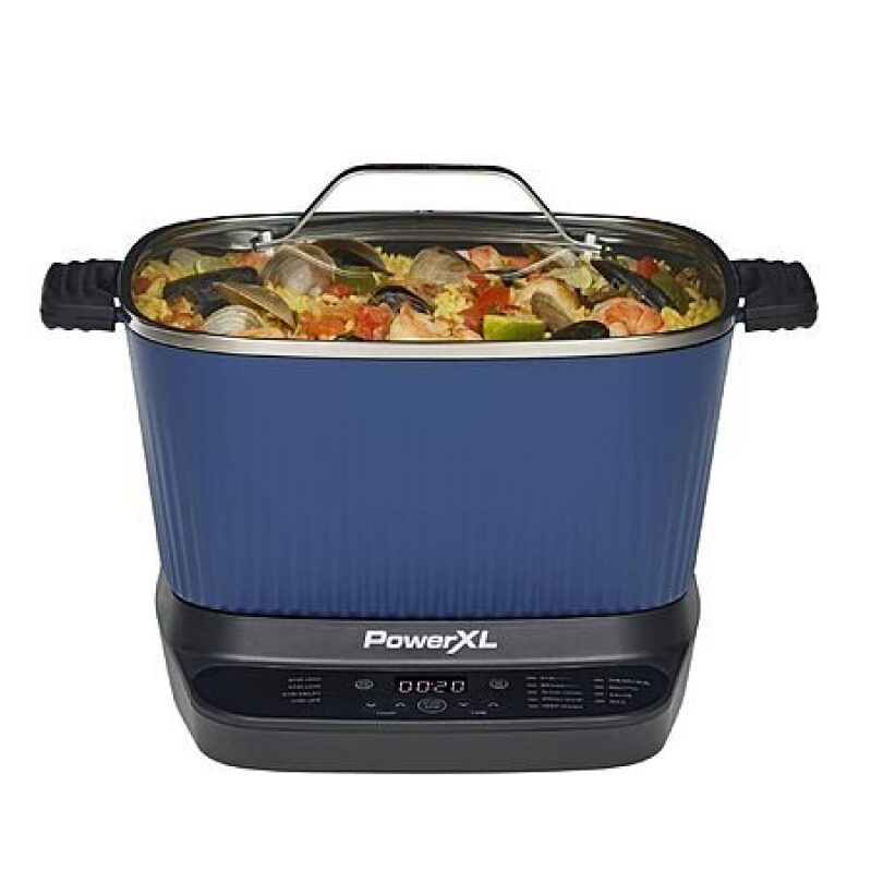 PowerXL StirMax 9-in-1 Digital Multi-Cooker with Automatic Paddle