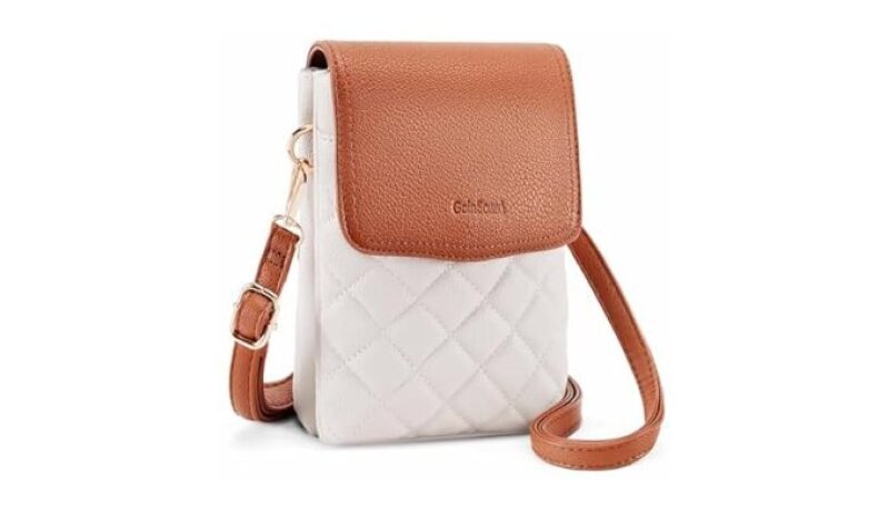 Compact RFID Cell Phone Purse for Women