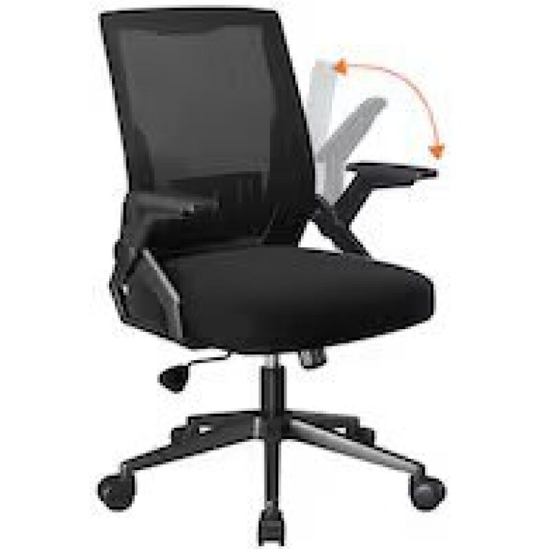 GTPLAYER Ergonomic Office Chair with Flip-up Armrests - Ultimate Comfort for Long Hours