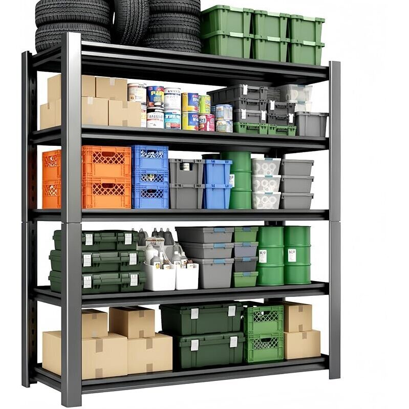 3500 LBS Heavy Duty Garage Shelving - Ultimate Storage Solution