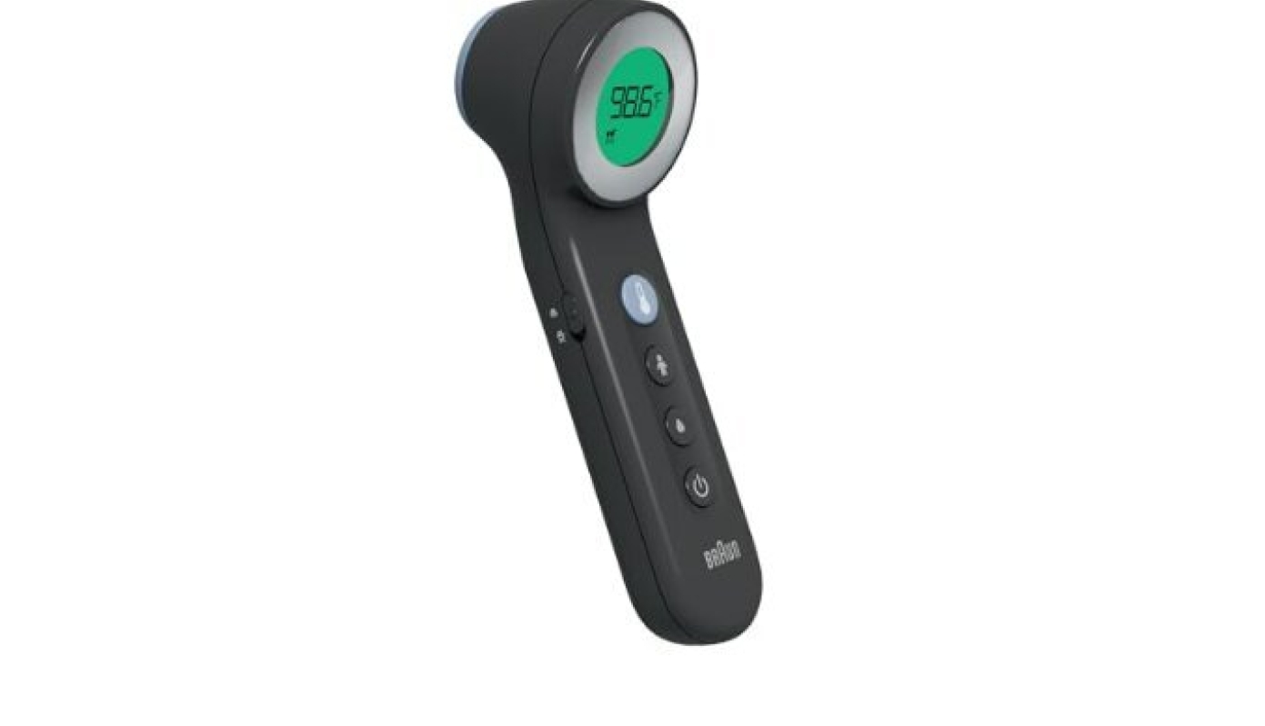 Braun Sensian 7 Forehead 3-in-1 Non-Contact Infrared Thermometer for Kids