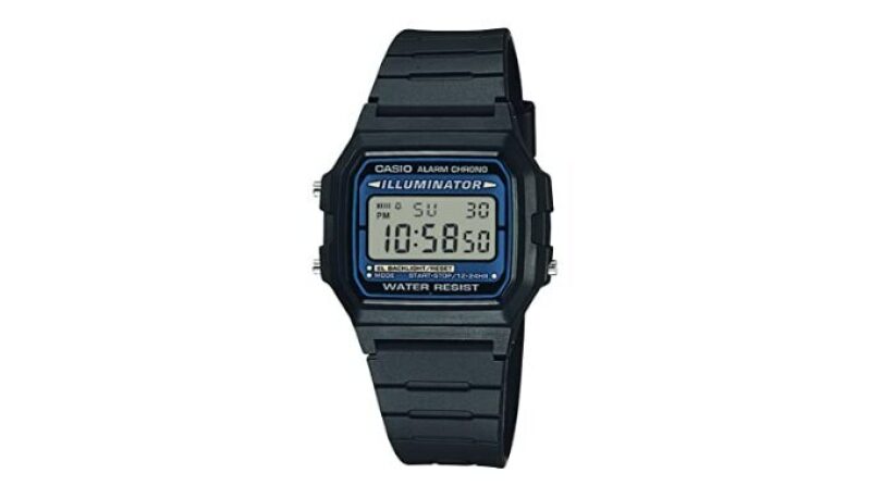 Casio Men’s Vintage F105W-1A Illuminator Water Resistant Sport Watch - Affordable Precision