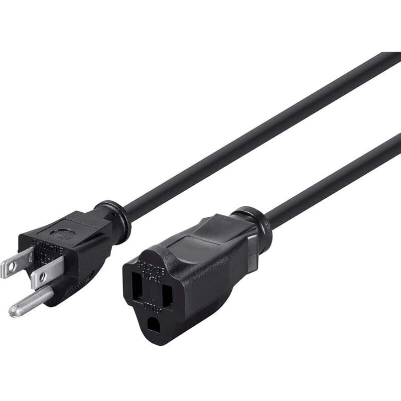 6ft 16AWG Power Extension Cord - Reliable and Safe Extension Solution