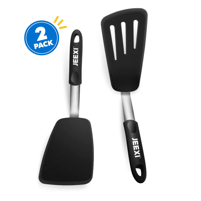 Jeexi Silicone Spatula Set: Essential Kitchen Utensils for Hassle-Free Cooking
