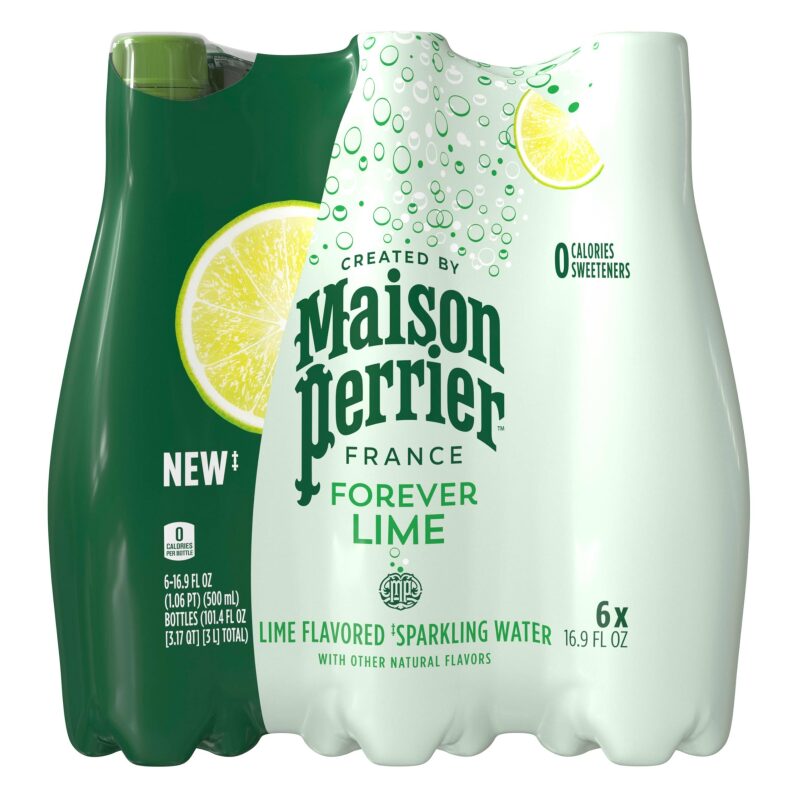 Maison Perrier Lime Flavored Sparkling Water 6-Pack