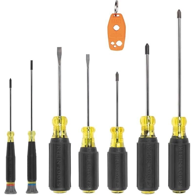 Klein Tools 85808 8-Piece Screwdriver Set - Precision and Durability