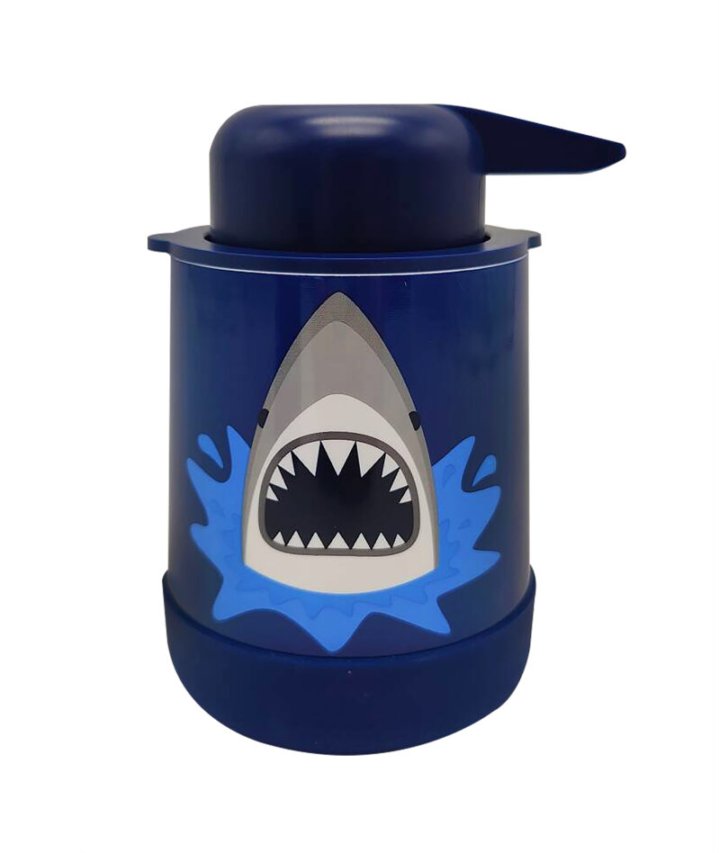 Your Zone Kids Shark Soap Pump with Non-Slip Bottom