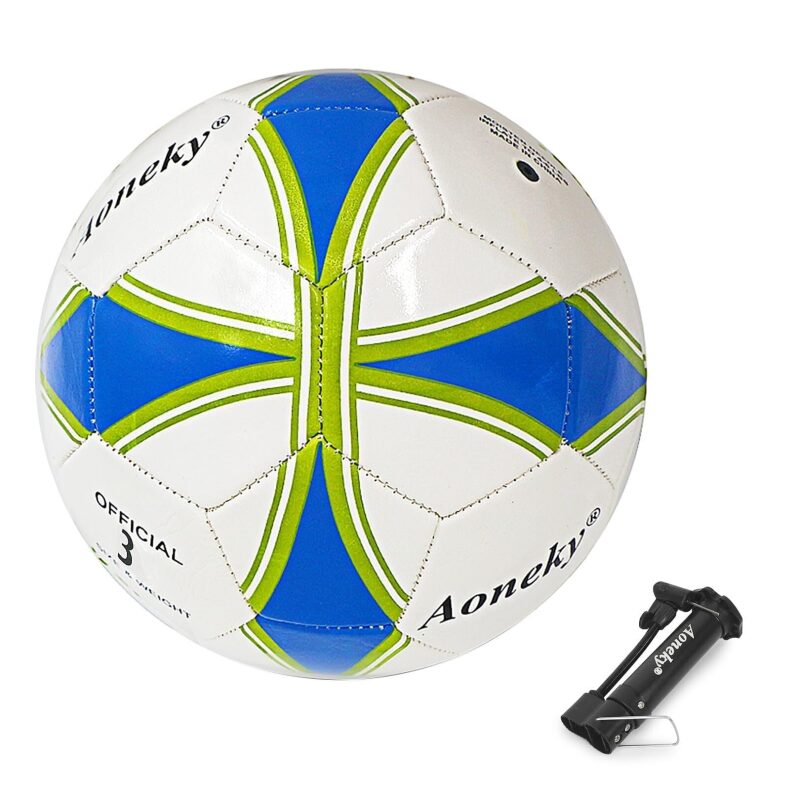 Aoneky Soccer Ball with Pump - Perfect for Kids
