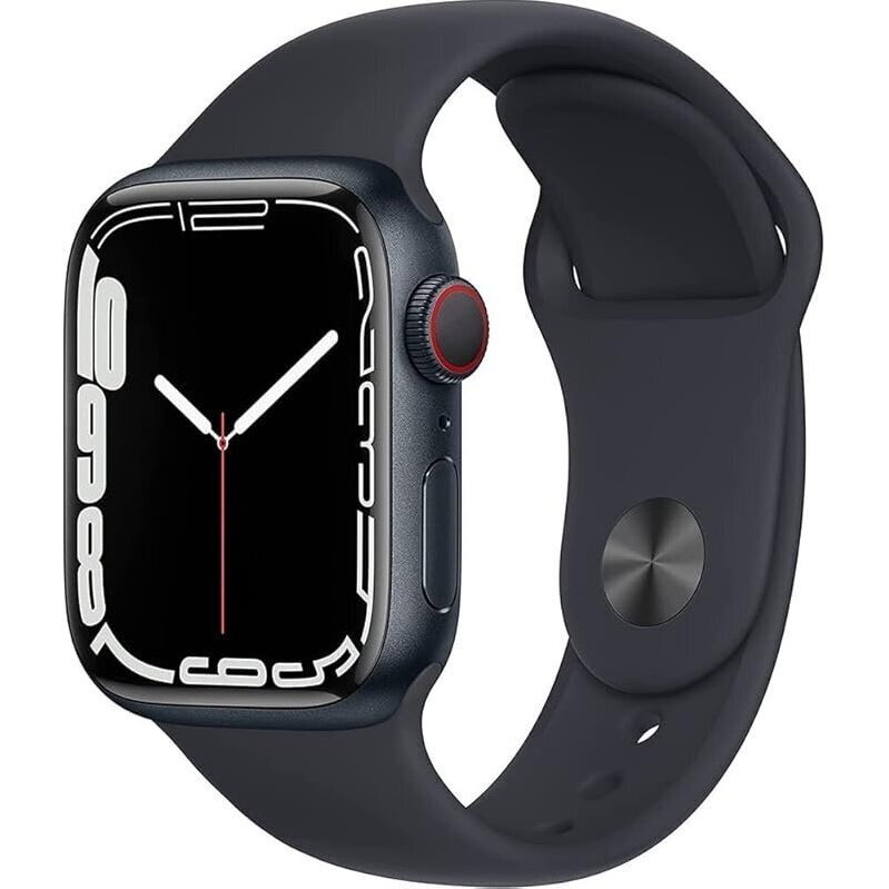 Apple Watch Series 7 45mm GPS + Cellular Aluminum Case - Refurbished