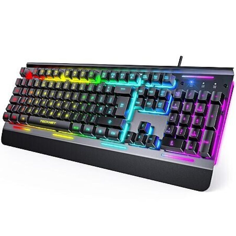 Silent Wired Gaming Keyboard with RGB - Prime Deal