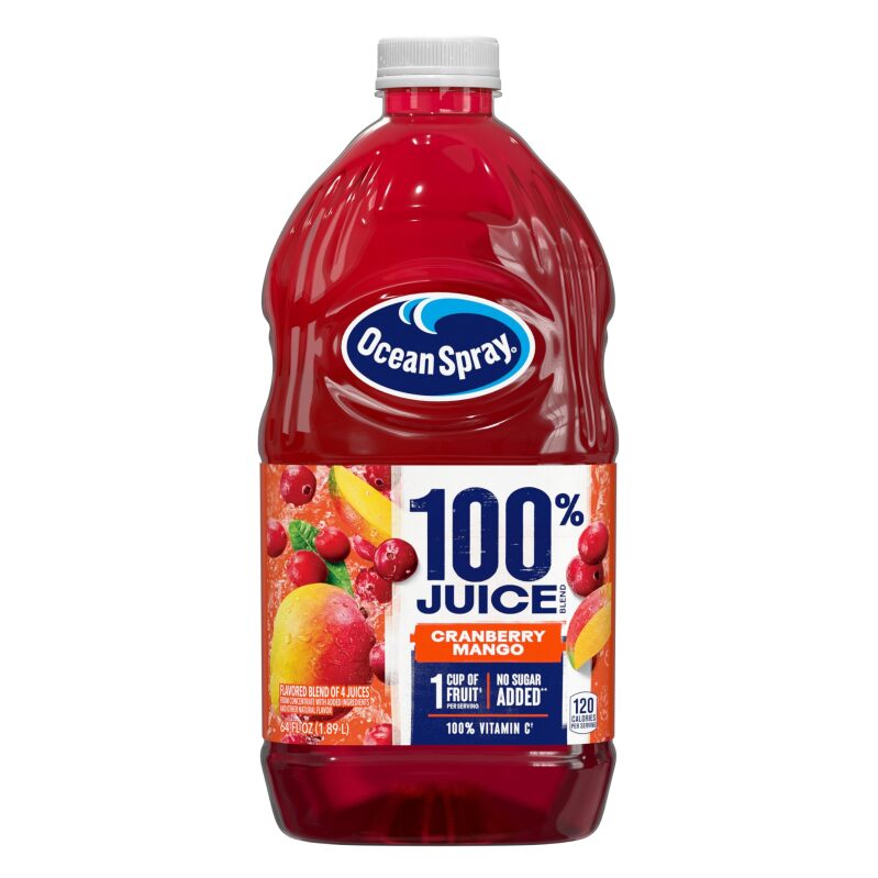 Ocean Spray 100% Juice Cranberry Mango Blend - 64oz