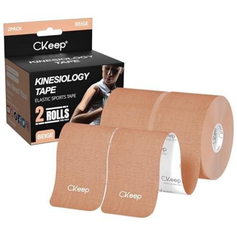CKeep Kinesiology Tape - Premium Elastic Sports Tape for Athletes