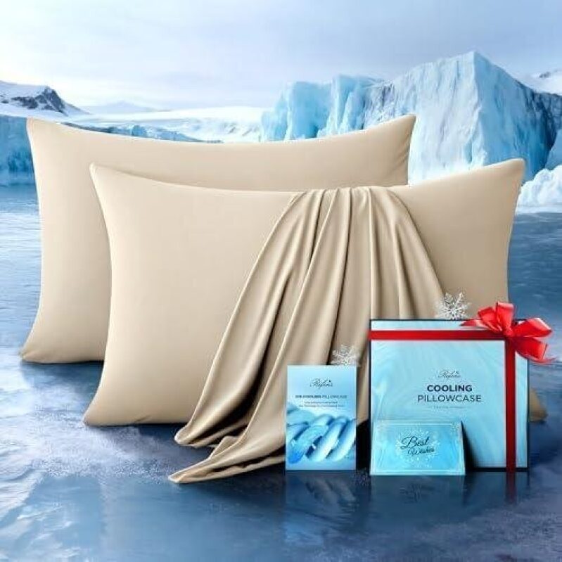 Breathable Cooling Pillowcase Set (2 Pieces) - 50% Discount