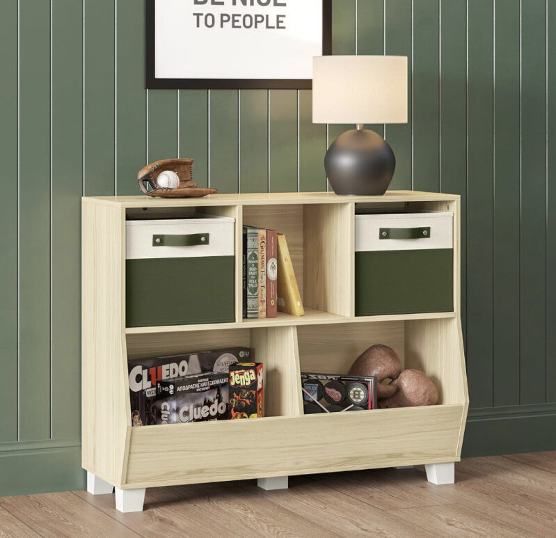 RiverRidge Kids Wooden Toy Storage Cabinet with Discounted Price