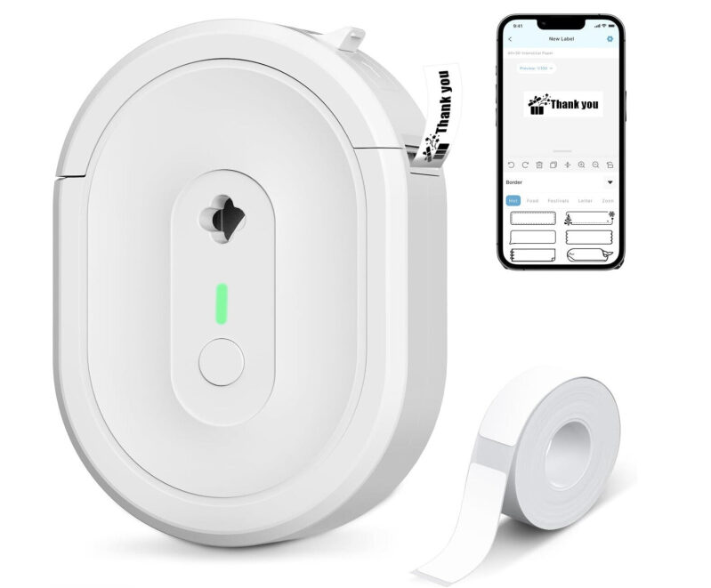 Affordable Mini Bluetooth Printer - Perfect for On-the-Go Labeling