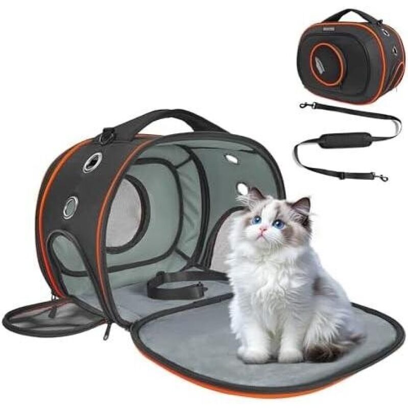 Affordable Airline Approved Pet Carrier for Cats and Small Dogs