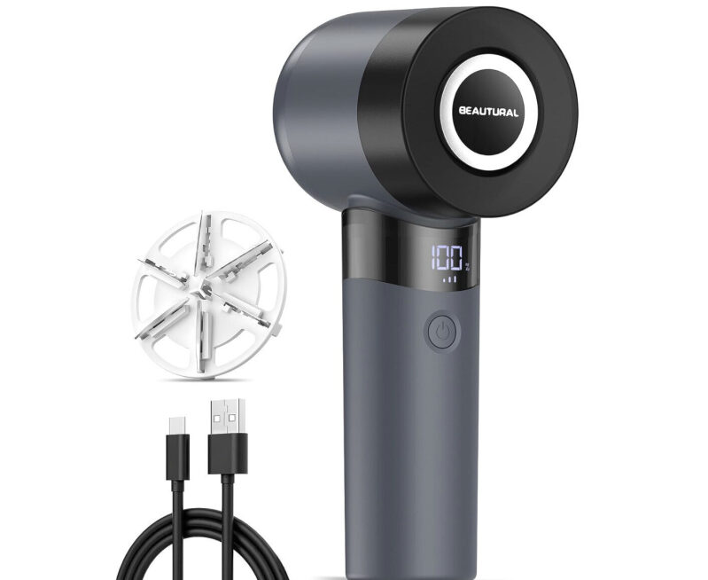BEAUTURAL Electric Lint Roller: Premium 3-Speed Adjustable Lint Remover