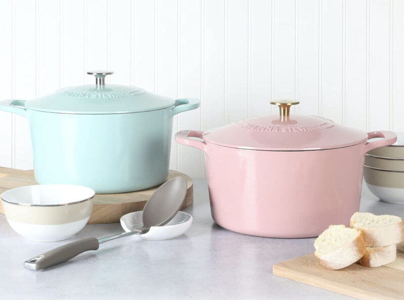 Martha Stewart Gatwick 7qt Enameled Cast Iron Pot - Prime Deal