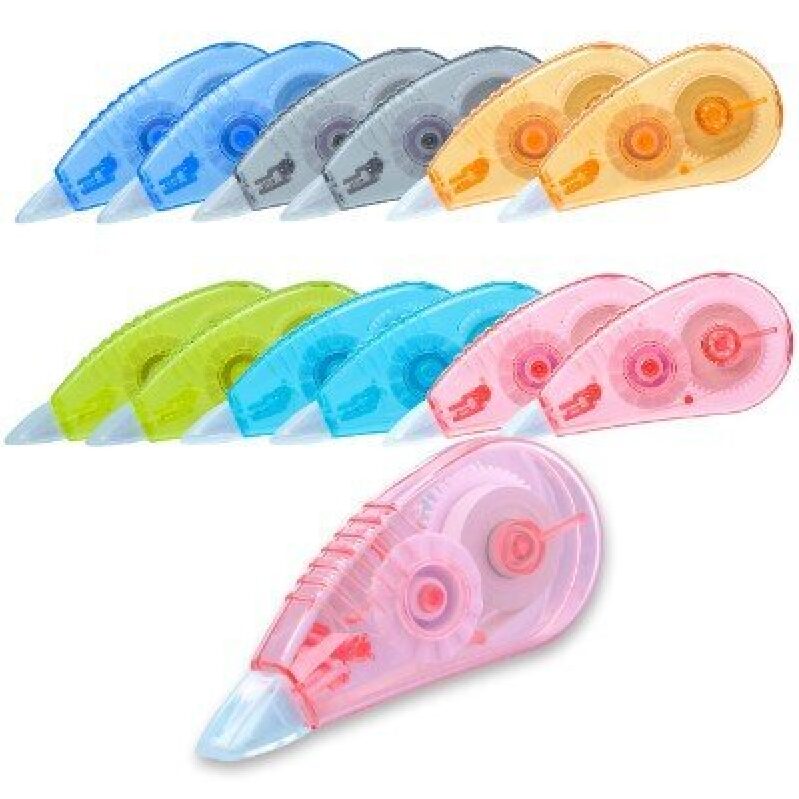 Jovanssen Smooth & Durable Correction Tape, 12-Pack