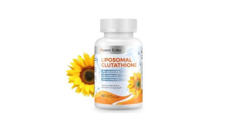 Liposomal Glutathione Supplement with Resveratrol & Hyaluronic Acid - High Absorption