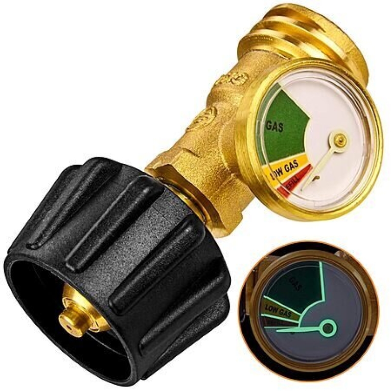 Flame King Universal Propane Tank Gauge Level Indicator for Smart Propane Management