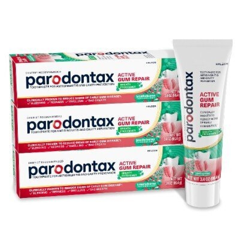 Parodontax Active Gum Repair Toothpaste - 3 Pack for Healthy Gums