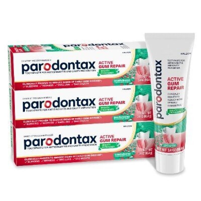 Parodontax Active Gum Repair Toothpaste - 3 Pack for Healthy Gums