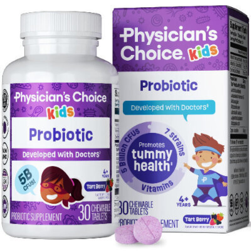 Physician's Choice Kids Probiotic - 30 Chewable Tablets