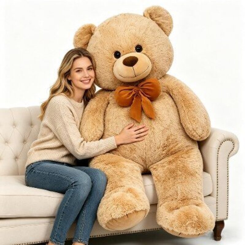 Cozy 47-Inch Teddy Bear Plush Toy - Perfect for Home Comfort