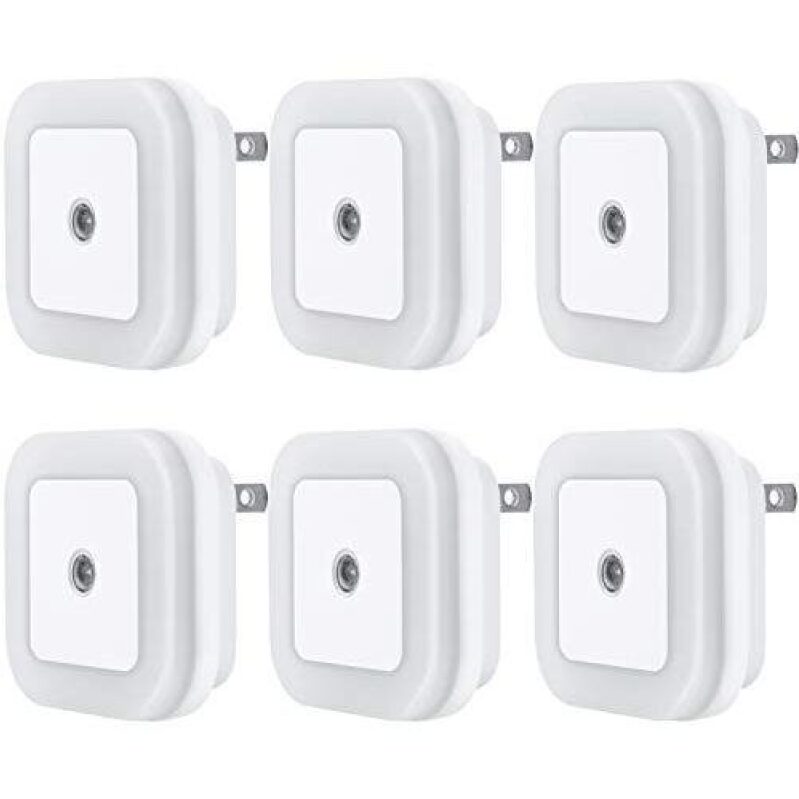 Uigos 6-Pack 0.5W Smart LED Night Light with 40% Discount