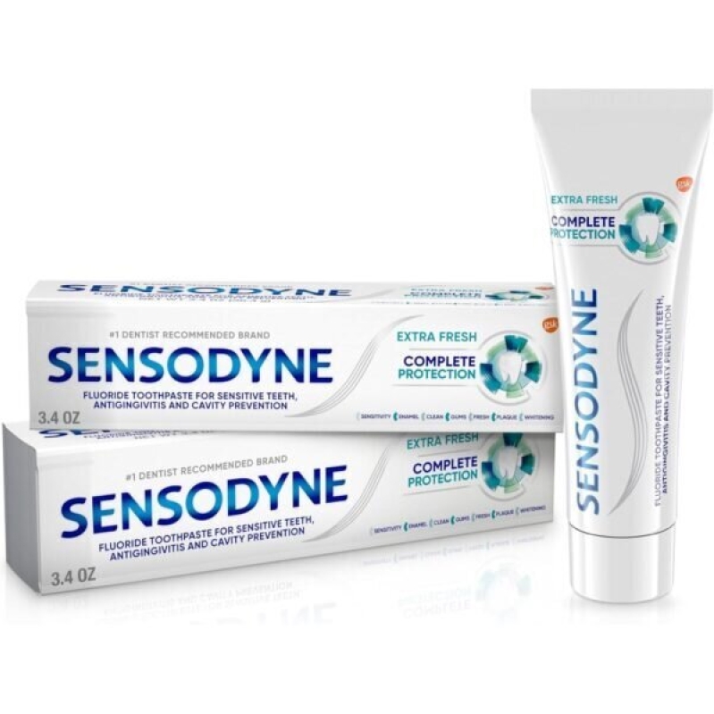 Sensodyne Complete Protection Toothpaste for Sensitive Teeth - 2 Pack