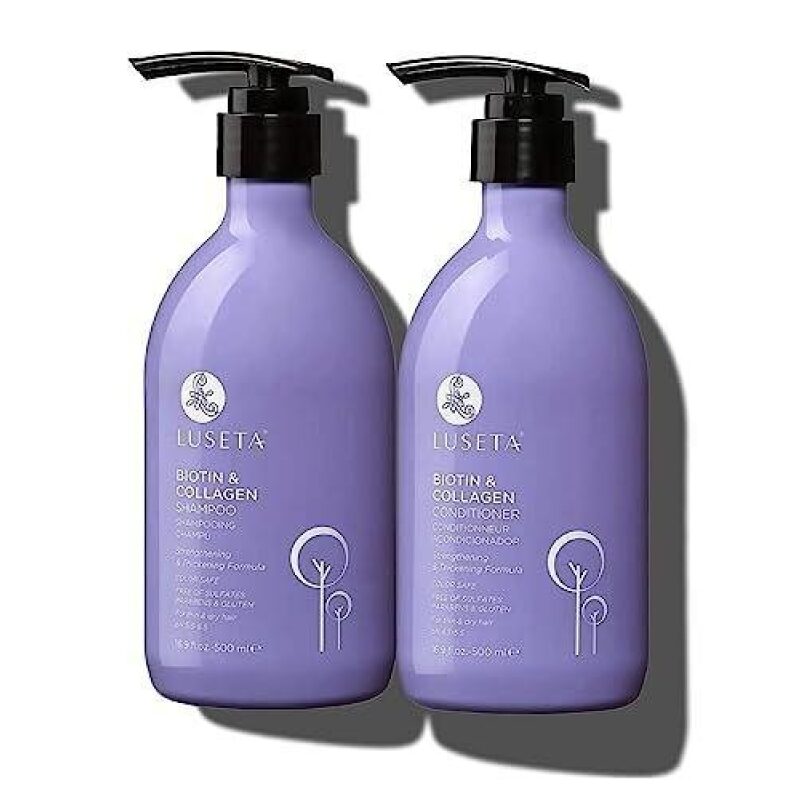 Luseta Biotin & Collagen Shampoo & Conditioner Set - 40% Off