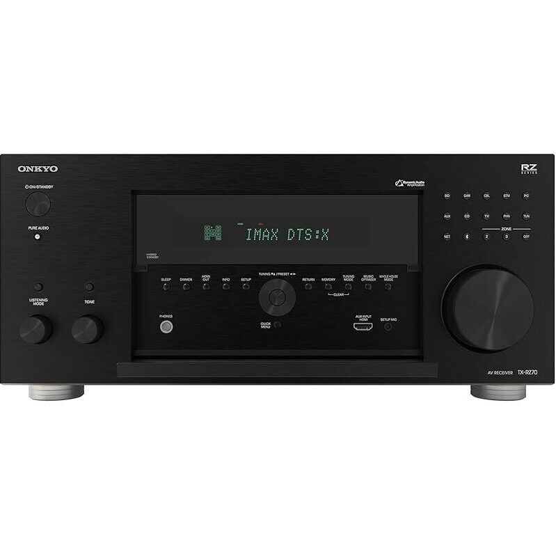 Onkyo TX-RZ70 11.2-Channel 8K/4K A/V Receiver - High-Power Home Theater