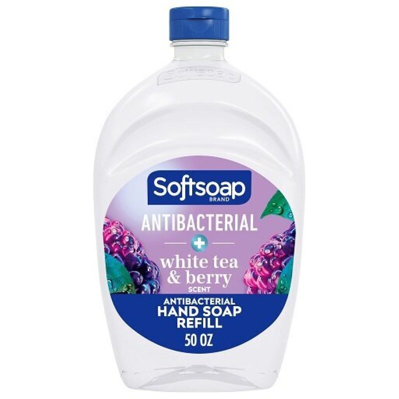 Softsoap Antibacterial Hand Soap - White Tea & Berry Scent, 50 oz