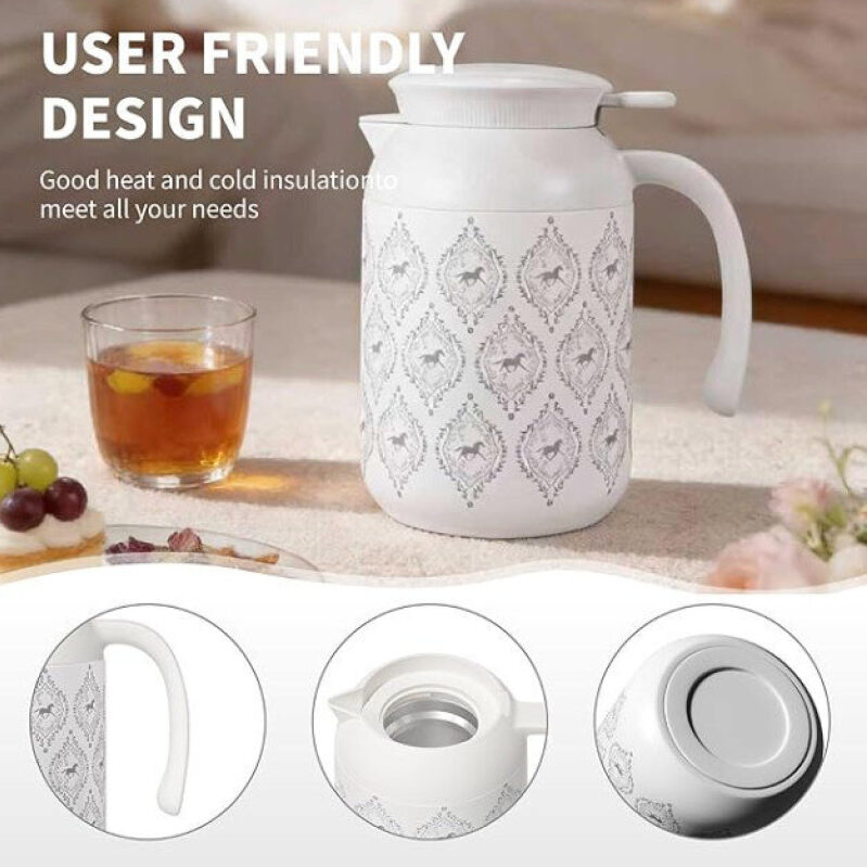 Double Layer Stainless Steel Vacuum Flask - 1.2L